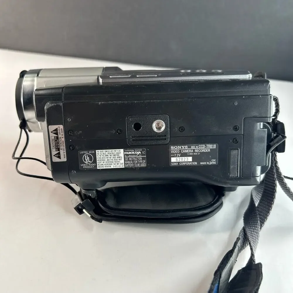 Sony Handycam CCD-TR818 Hi8 Camcorder w/Nightshot + USB Tested New Tape